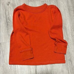 4/$30 Kids Orange Long Sleeve Shirt